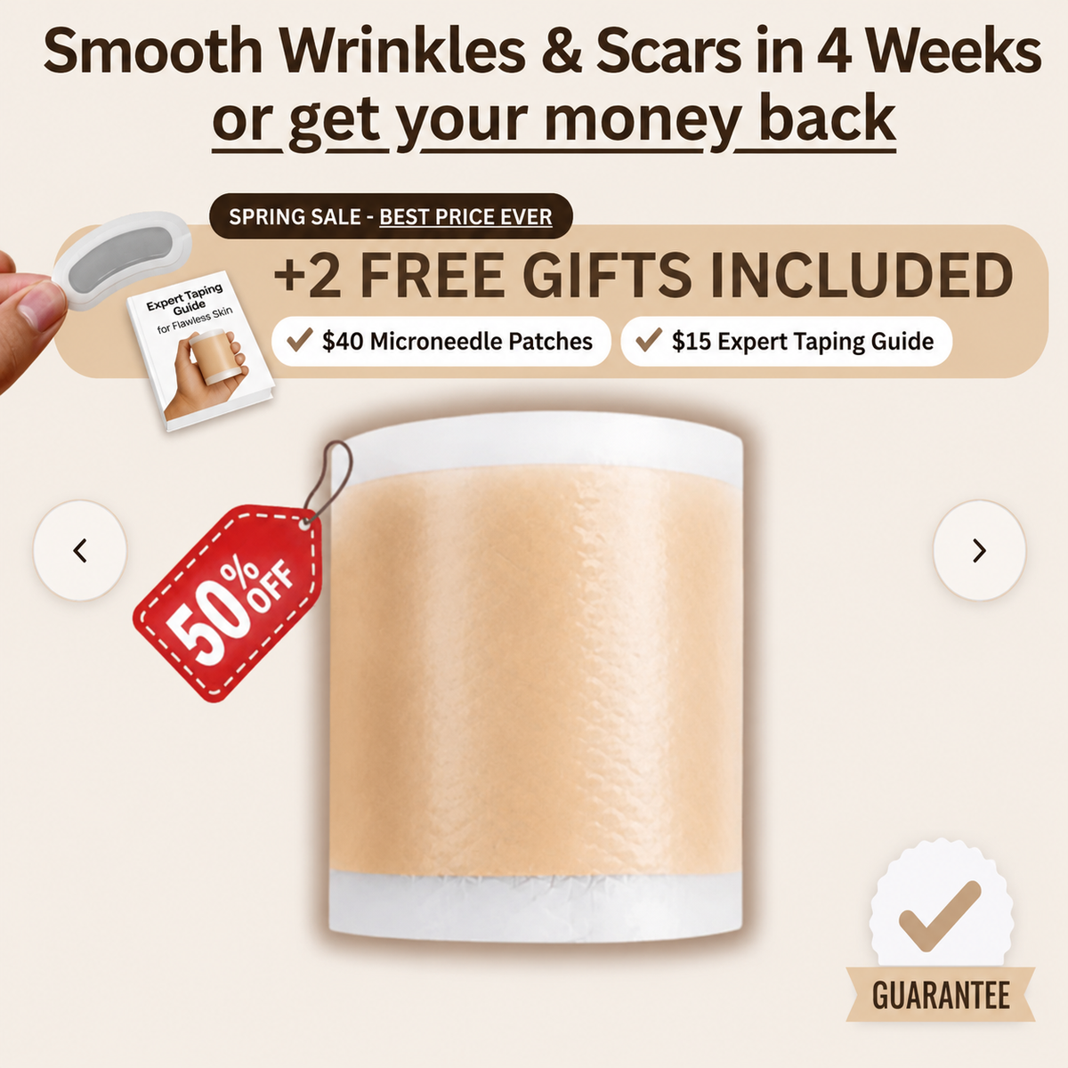 Smootheva™ Overnight Silicone Wrinkle & Scar Tape